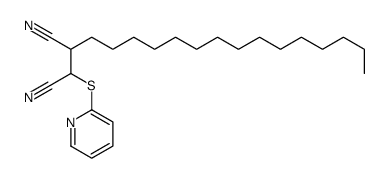 2-pentadecyl-3-pyridin-2-ylsulfanylbutanedinitrile Structure