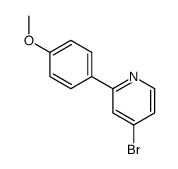 4-bromo-2-(4-methoxyphenyl)pyridine结构式