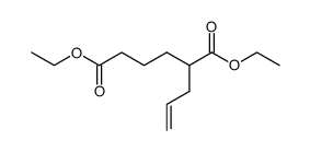 2-allyl-adipic acid diethyl ester结构式