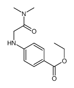 ethyl 4-[[2-(dimethylamino)-2-oxoethyl]amino]benzoate结构式
