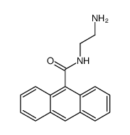 N-(2-aminoethyl)anthracene-9-carboxamide结构式