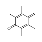 2,3,5,6-tetramethyl-4-methylidenecyclohexa-2,5-dien-1-one结构式