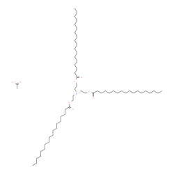tris[2-(stearoyloxy)ethyl]ammonium acetate picture