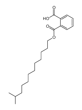 isotridecyl hydrogen phthalate结构式