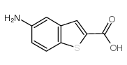 5-Amino-1-benzothiophene-2-carboxylic acid Structure