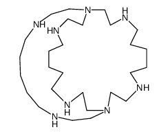 1,4,10,13,16,22,27,33-octazabicyclo[11.11.11]pentatriacontane Structure