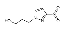 3-nitro-1H-Pyrazole-1-propanol Structure