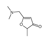 5-[(dimethylamino)methyl]-2-methylfuran-3-one Structure
