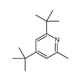 2,4-ditert-butyl-6-methylpyridine Structure