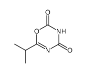 2H-1,3,5-Oxadiazine-2,4(3H)-dione,6-(1-methylethyl)-结构式