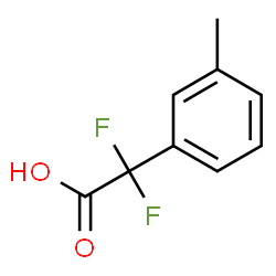 2,2-DIFLUORO-2-M-TOLYLACETIC ACID结构式