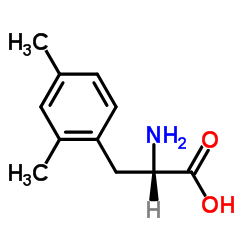 2-氨基-3-(2,4-二甲基苯基)丙酸结构式