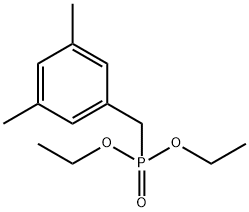 3,5-Dimethylbenzylphosphonic acid diethyl ester Structure