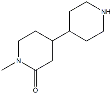1-methyl-4,4'-bipiperidin-2-one Structure