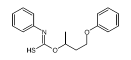 O-(4-phenoxybutan-2-yl) N-phenylcarbamothioate结构式
