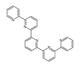2,6-bis(6-pyridin-2-ylpyridin-2-yl)pyridine Structure