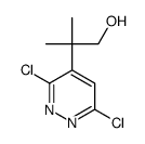 2-(3,6-dichloropyridazin-4-yl)-2-methylpropan-1-ol Structure