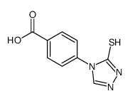 4-(5-sulfanylidene-1H-1,2,4-triazol-4-yl)benzoic acid Structure