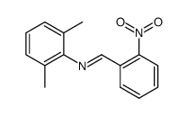 N-(2-Nitrobenzylidene)-2,6-xylidine structure