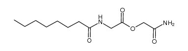 carbamoylmethyl 2-(octanamido)acetate Structure