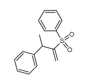 2-phenylsulfonyl-3-phenyl-1-butene Structure