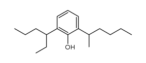 2-(hexan-2-yl)-6-(hexan-3-yl)phenol Structure