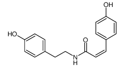 N-(p-cis-coumaroyl)tyramine结构式