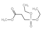 Propanoic acid,3-(diethoxyphosphinyl)-, methyl ester picture