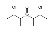 2-chloro-3-(3-chlorobutan-2-ylseleninyl)butane结构式