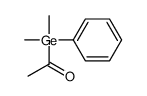 1-[dimethyl(phenyl)germyl]ethanone结构式