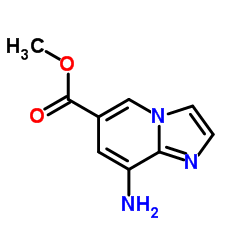 Methyl 8-aminoimidazo[1,2-a]pyridine-6-carboxylate structure