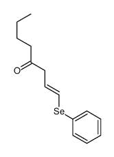 1-phenylselanyloct-1-en-4-one结构式