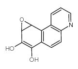 BENZO(F)QUINOLINE-9,10-DIOL-7,8-EPOXIDE结构式