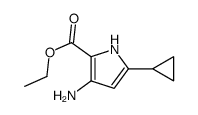ethyl 3-amino-5-cyclopropyl-1H-pyrrole-2-carboxylate picture