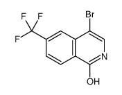 4-BROMO-6-(TRIFLUOROMETHYL)ISOQUINOLIN-1(2H)-ONE picture