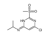 6-氯-N-(1-甲基乙基)-2-(甲磺酰基)-4-嘧啶胺结构式