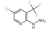 5-CHLORO-2-HYDRAZINYL-3-(TRIFLUOROMETHYL)PYRIDINE structure
