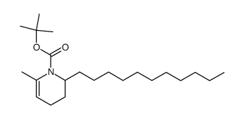 1-(tert-butoxycarbonyl)-6-methyl-2-n-undecyl-1,2,3,4-tetrahydropyridine Structure