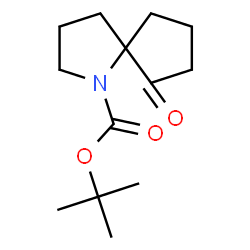 tert-butyl 6-oxo-1-azaspiro[4.4]nonane-1-carboxylate Structure
