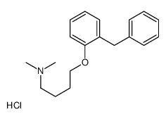 4-(2-benzylphenoxy)-N,N-dimethylbutan-1-amine,hydrochloride结构式