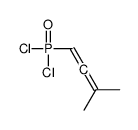 1-dichlorophosphoryl-3-methyl-buta-1,2-diene结构式