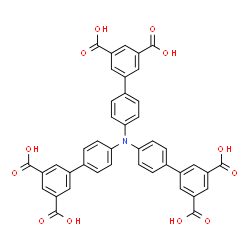 4',4''',4'''''-nitrilotris(([1,1'-biphenyl]-3,5-dicarboxylic acid)) Structure