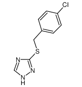 3-[(4-CHLOROBENZYL)THIO]-1H-1,2,4-TRIAZOLE picture