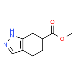 methyl 4,5,6,7-tetrahydro-1H-indazole-5-carboxylate Structure