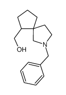 (2-benzyl-2-azaspiro[4.4]nonan-6-yl)methanol结构式