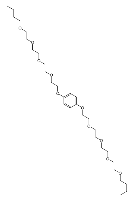 1,4-bis[2-[2-[2-(2-butoxyethoxy)ethoxy]ethoxy]ethoxy]benzene Structure