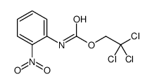 2,2,2-trichloroethyl N-(2-nitrophenyl)carbamate结构式