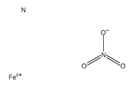 iron(2+),dinitrate结构式