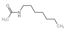 Acetamide, N-heptyl- Structure