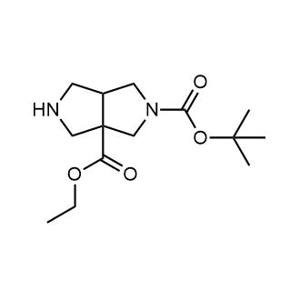 o5-Tert-butylo3a-ethyl1,2,3,4,6,6a-hexahydropyrrolo[3,4-c]pyrrole-3a,5-dicarboxylate picture